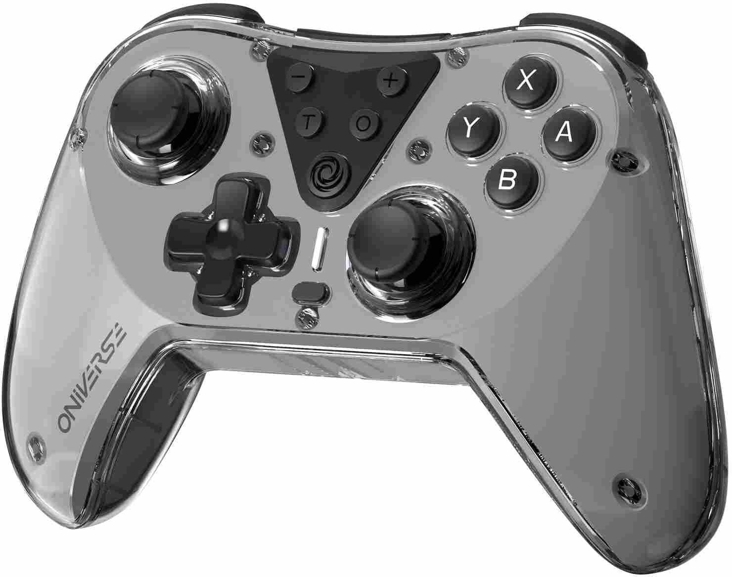 Oniverse Astralite Wireless Bluetooth Controller & Charging Station for Nintendo Switch, PC & Mobile - Nisa Grey