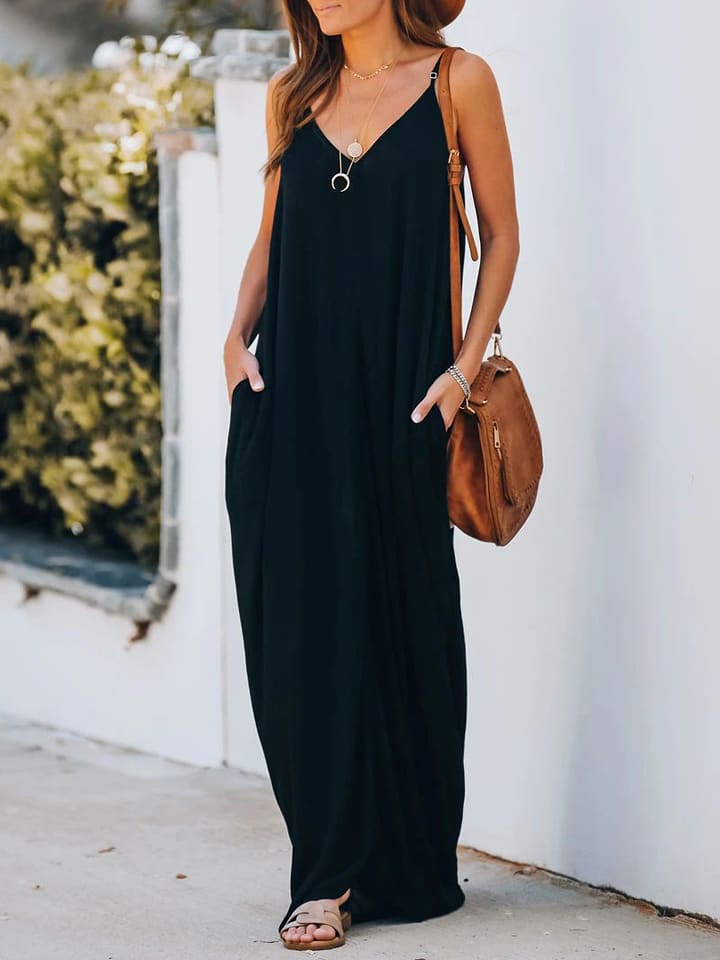 LA Angels Kleid in Schwarz - XL
