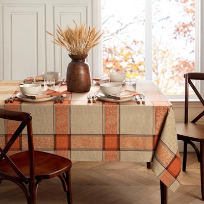 Threadmade Autumnal Harvest Jacquard Tablecloth