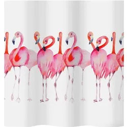 Diaqua, Duschvorhang, Flamingo (180 x 200 cm)