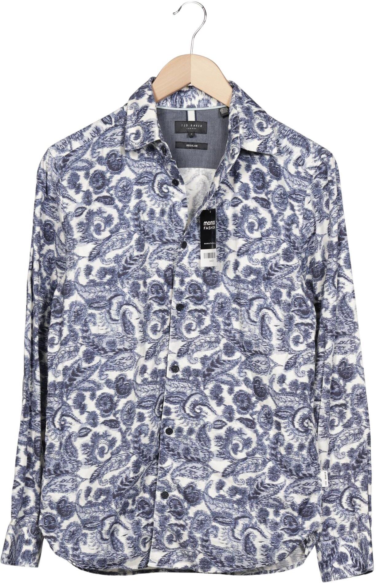 TED Baker Herren Hemd, Mehrfarbig, Gr. S (Ted Baker 2), Baumwolle - Second Hand
