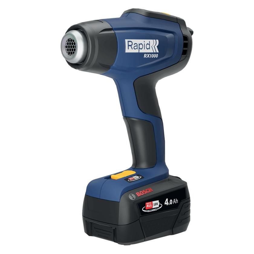 Rapid RX1000 Akku-Heissluftpistole 18V im Koffer inkl Akku und Ladegerät (5001510)
