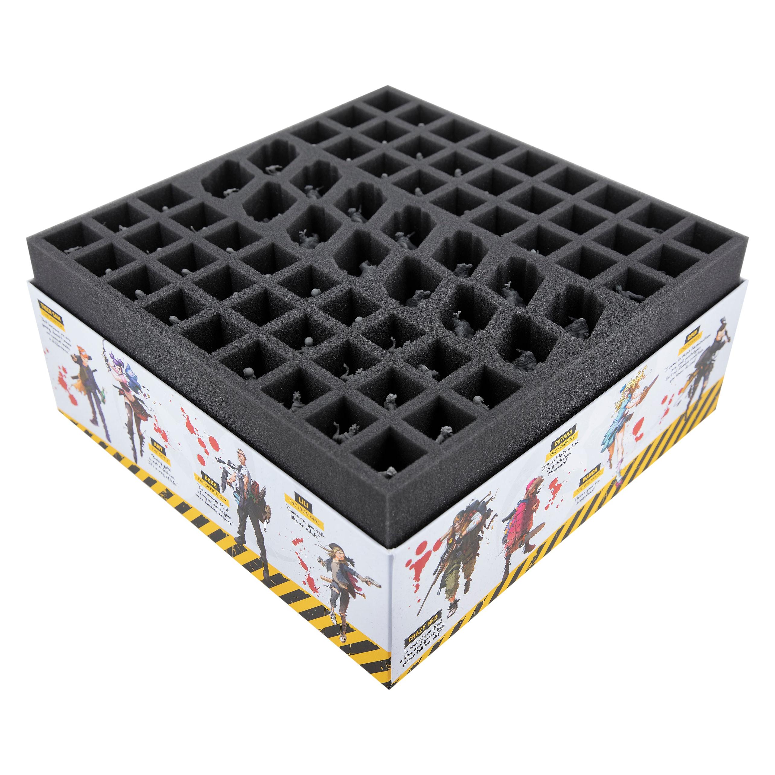 Feldherr AG53SET - Schaumstoff-Set für Zombicide: 2. Edition - Grundspielbox (Schaumstoff) (AG53SET)