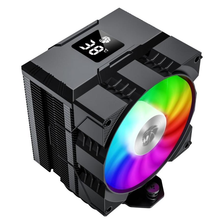 GameMax Chłodzenie CPU CPU Air Cooler | GAMMA 90 DIGITAL BK | Juodas (132 mm) (GAMMA 90 DIGITAL BK)