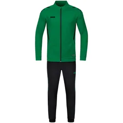 Jako Trainingsanzug Polyester Challenge sportgrün/schwarz 128