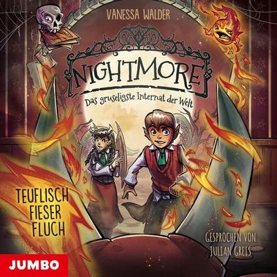 Nightmore - Das gruseligste Internat der Welt. Teuflisch fieser Fluch (Band 3) - Vanessa Walder, Audio, 4029759201489