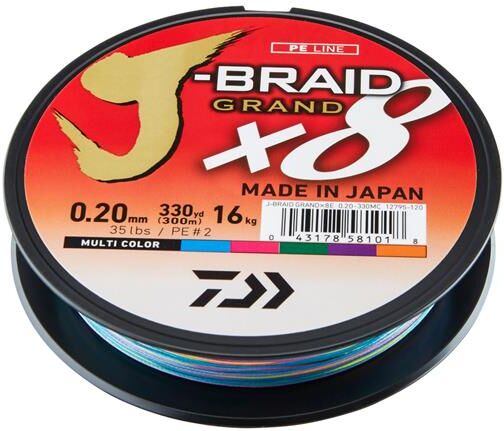 Daiwa J-Braid Grand X8 150m