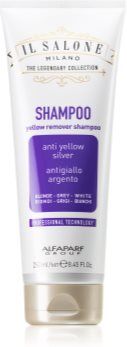 Alfaparf Milano Il Salone Milano Anti-yellow champô violeta neutraliza tons amarelados 250 ml. Il Salone Milano Anti-yellow