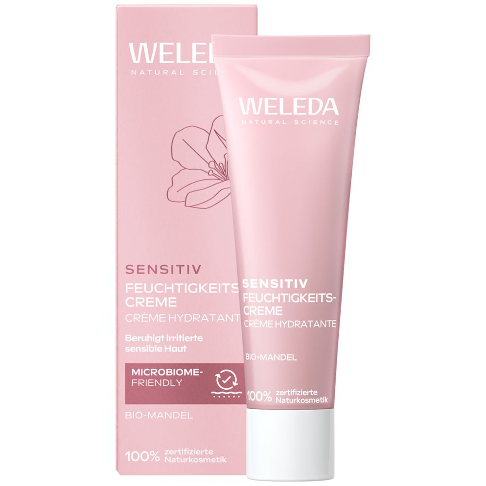 Weleda Sensitiv Feuchtigkeitscreme Mandel 30 ml Creme