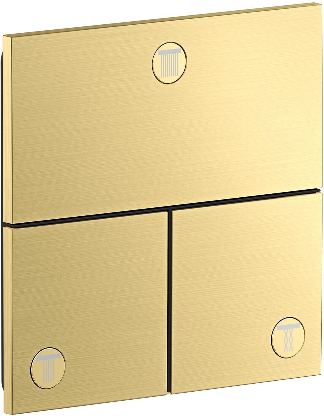 Axor ShowerSelect ID Ventil Unterputz eckig für 3 Funktionen
