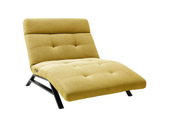 Pure Home Lifestyle Relaxliege, Hellgrün, Metall, 120x54-113x158-198 cm, Goldenes M, Dgm, Lederauswahl, Stoffauswahl, motorische Relaxfunktion, Wohnzimmer, Sessel, Relaxliegen