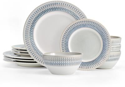 Pfaltzgraff Casey 12-Piece Dinnerware Set, Service for 4