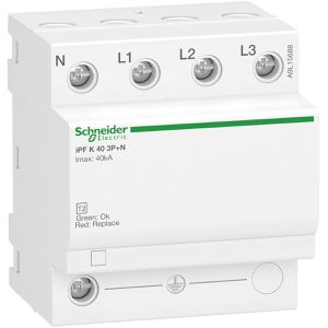 Schneider-Electric Überspannungsableiter 340 V UC, TYP 2, 40 kA Ableitstrom, für TT- / TN-S-Netze, 4-TE, 4-polig