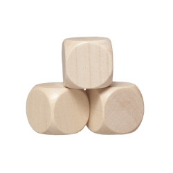 Augenwürfel Würfel - Blanko - W6 - Ahorn - Holz - 20 mm 257403