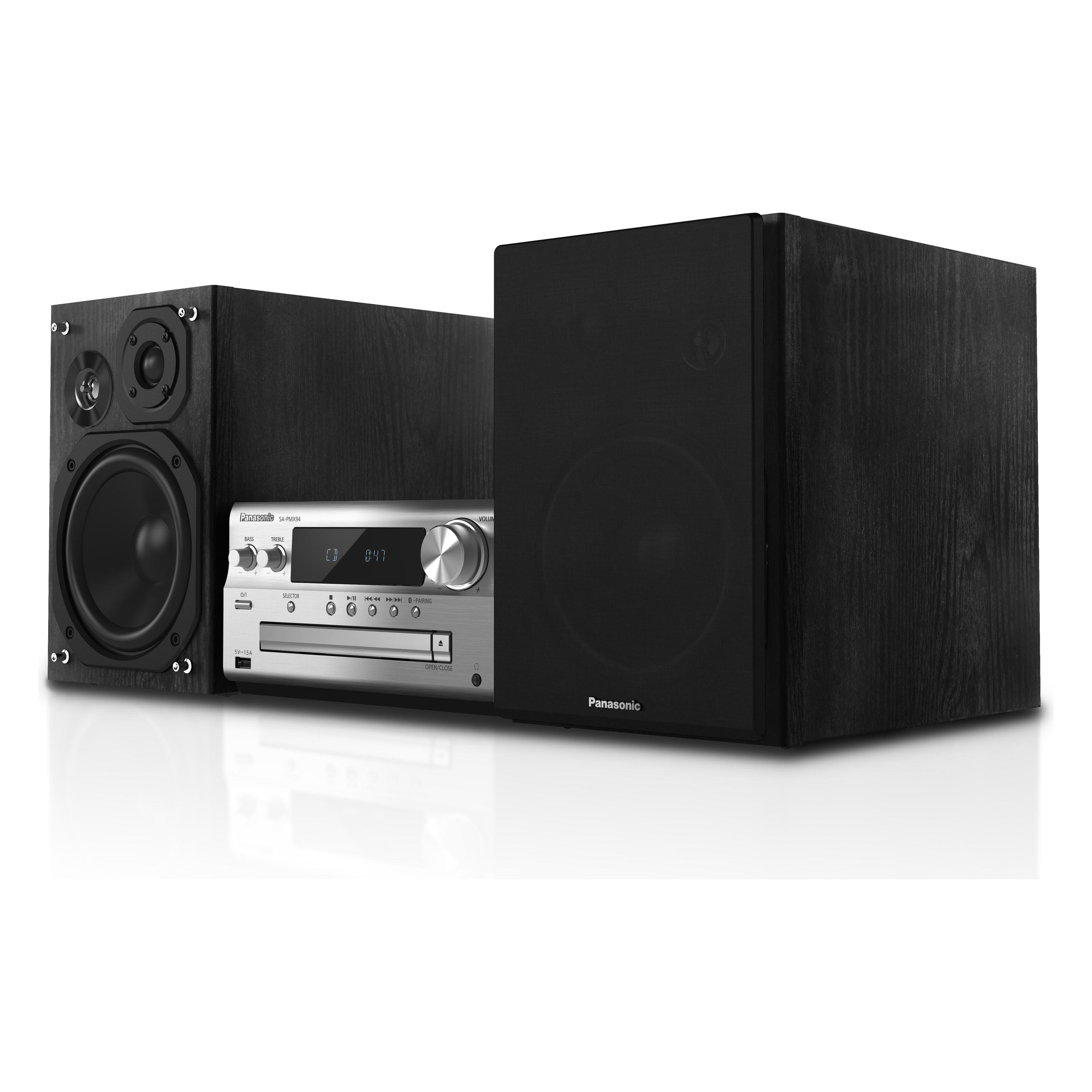 Panasonic SC-PMX94 (Bluetooth, CD Player, 2x 60 W) (SC-PMX94EG-S)