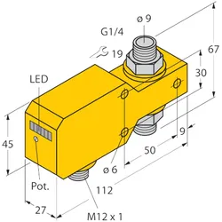 Turck Inline-Sensor FCID10A4PARXH1140/A