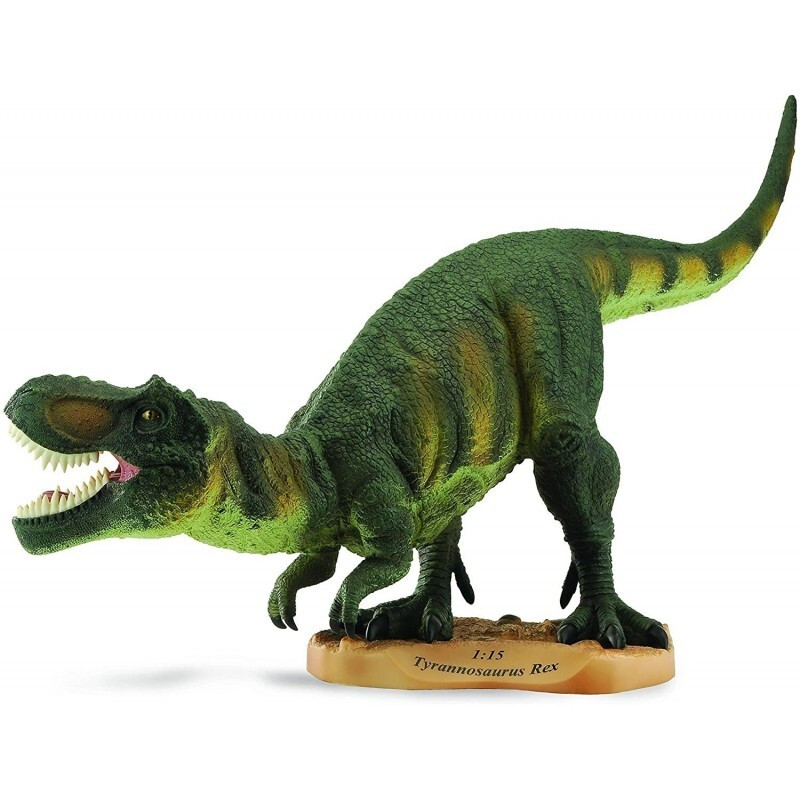 Collecta Deluxe Tyrannosaurus Rex speelgoedfiguur, groen, schaal 1:15