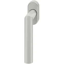 DK-Fenstergriff 34 1108, mit ovaler Rosette,VK7x24-38, DL-R, silber, F1 eloxiert