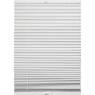 Plissee "Thermo Plissee Ella", weiß, B:80cm H:220cm, Obermaterial: 100% Polyester, SCHÖNER WOHNEN-KOLLEKTION, Plissees, verschraubt, energiesparend, Thermo Rückseite