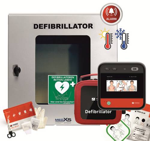 MEDX5 myPAD-A mit LCD-Bildschirm Defibrillator