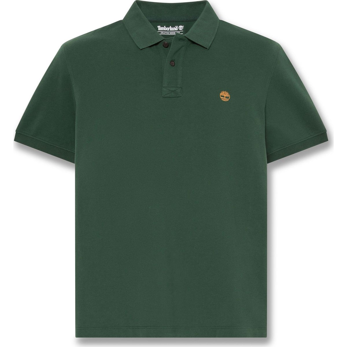 Timberland Mens Pique Short Sleeve Polo sycamore M TBC0YHBF3981-M