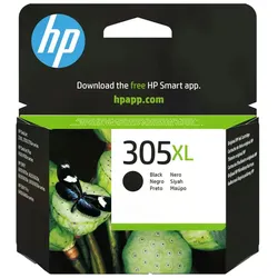 HP 305XL Schwarz Original Druckerpatrone mit hoher Reichweite