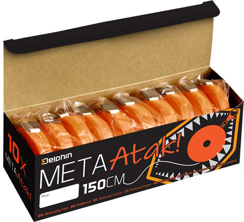 Mètre de pêche Delphin MeTa Atak! 150cm Orange, Gray, Beige, Silver 150cm