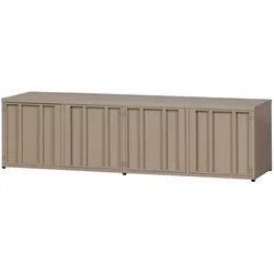 Tchibo - Woood Metall-TV-Schrank »Level« - 160x44x44cm - braun -