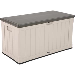 Lifetime Gartenbox Harmony, aus Kunststoff, 128 x 64 x 67cm, 440 Liter, lichtgrau