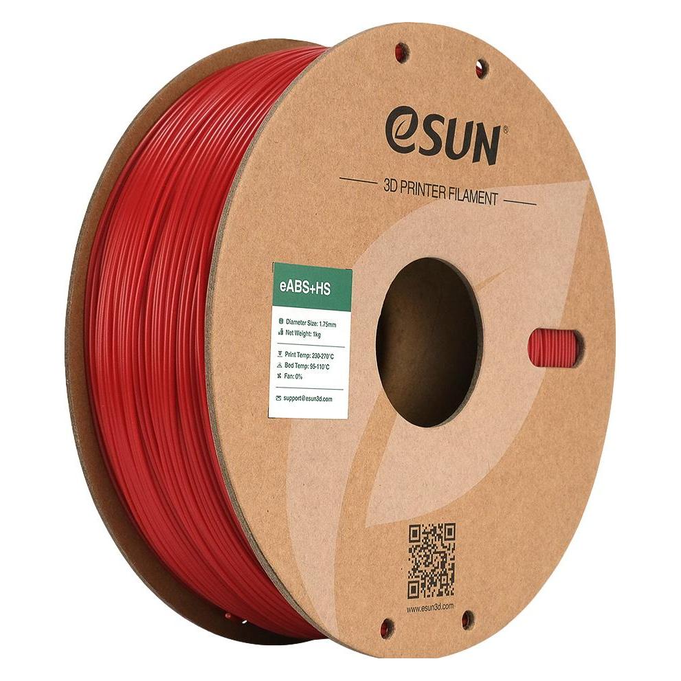 eSUN EABS+HS 1,75mm FIRE ENGINE RED 1kg (1000 g, 1.75 mm) (eABS+HS-P175FR1)