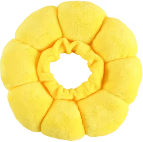 Inspire Picks SunnyBloom Recovery Collar Soft Sunflower Pet Cone For Cats & Small Dogs yellow l