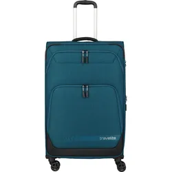 travelite KICK OFF Trolley 4-Rollen L exp. Petrol