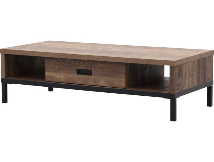 Couchtisch OMG DESIGN Stanley , braun (espresso, schwarz, espresso), B:120cm H:44cm T:60cm, Tische, Couchtisch, mit Schublade und Stauräumen