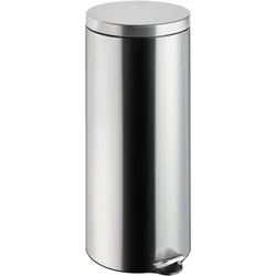 Treteimer 30 L silber | Edelstahl | matt