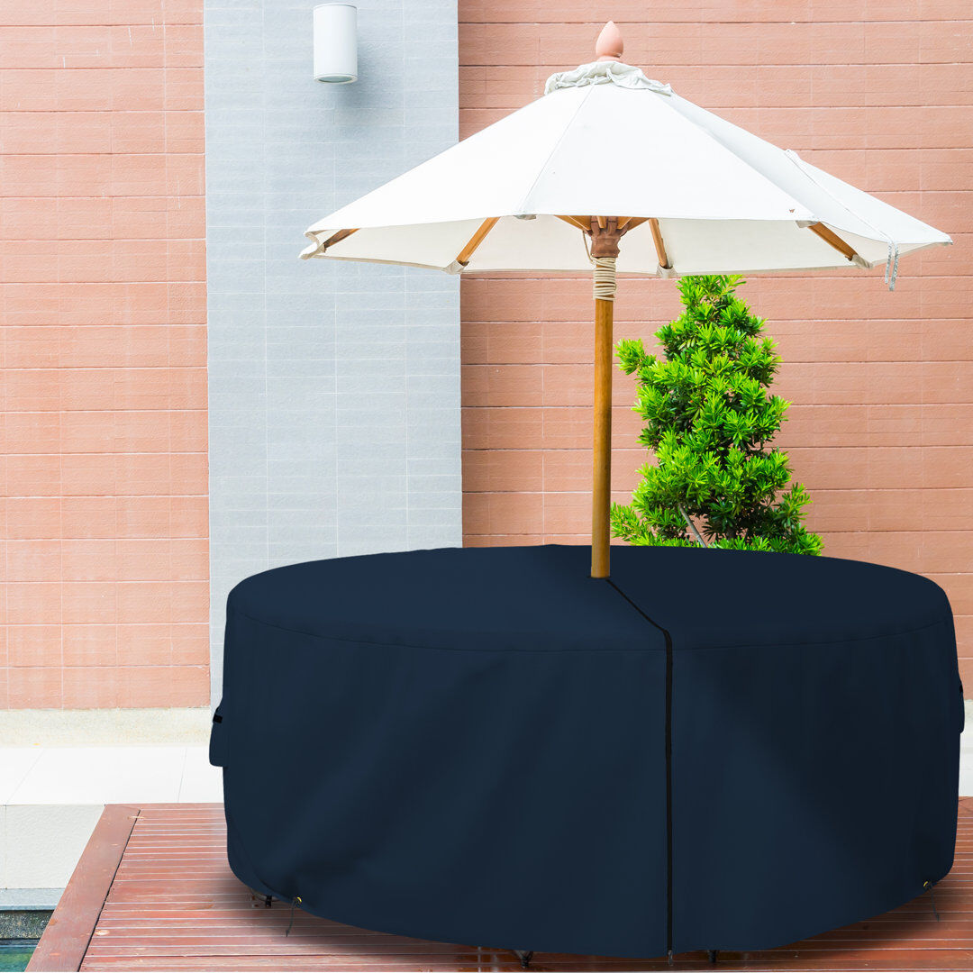Blue Elephant Outdoor Cover Dark Blue 61cm H x 241.3cm W