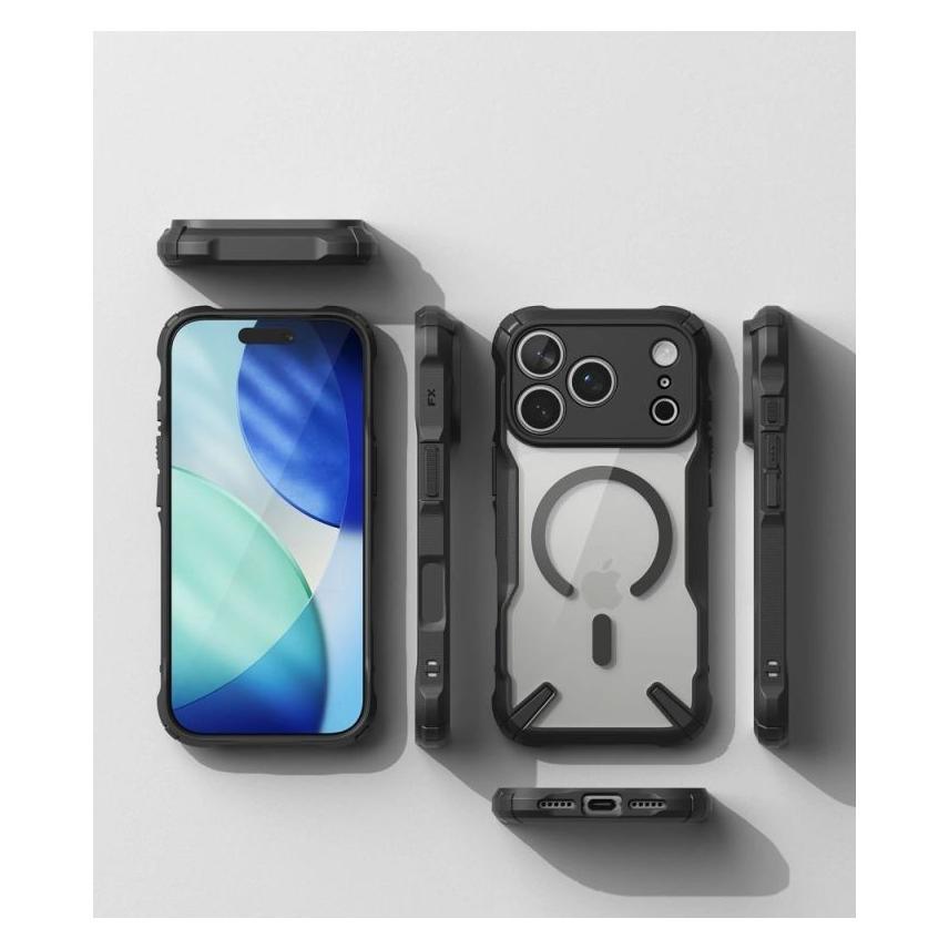 Ringke Fusion X Magnetic Magsafe Iphone 17 Pro / 18 Pro Black (Apple iPhone 17 Pro, Apple iPhone 18 Pro) (8800380462786)