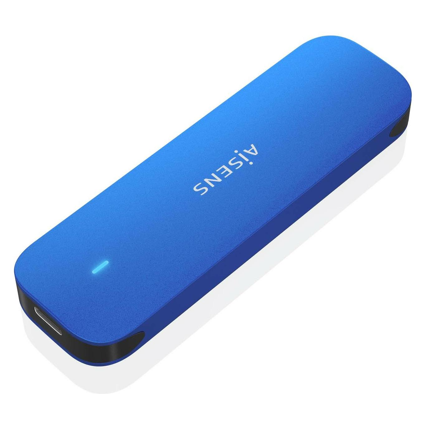 Aisens CAJA EXTERNA M.2 (NGFF) ASM2-026BLU NVME A USB3.2 GEN2 AZUL (M.2) (ASM2-026BLU)