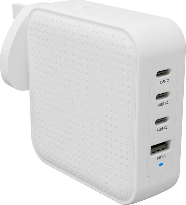 Hyper Juice 100W USB-C GaN Travel Charger (3C+1A) - White