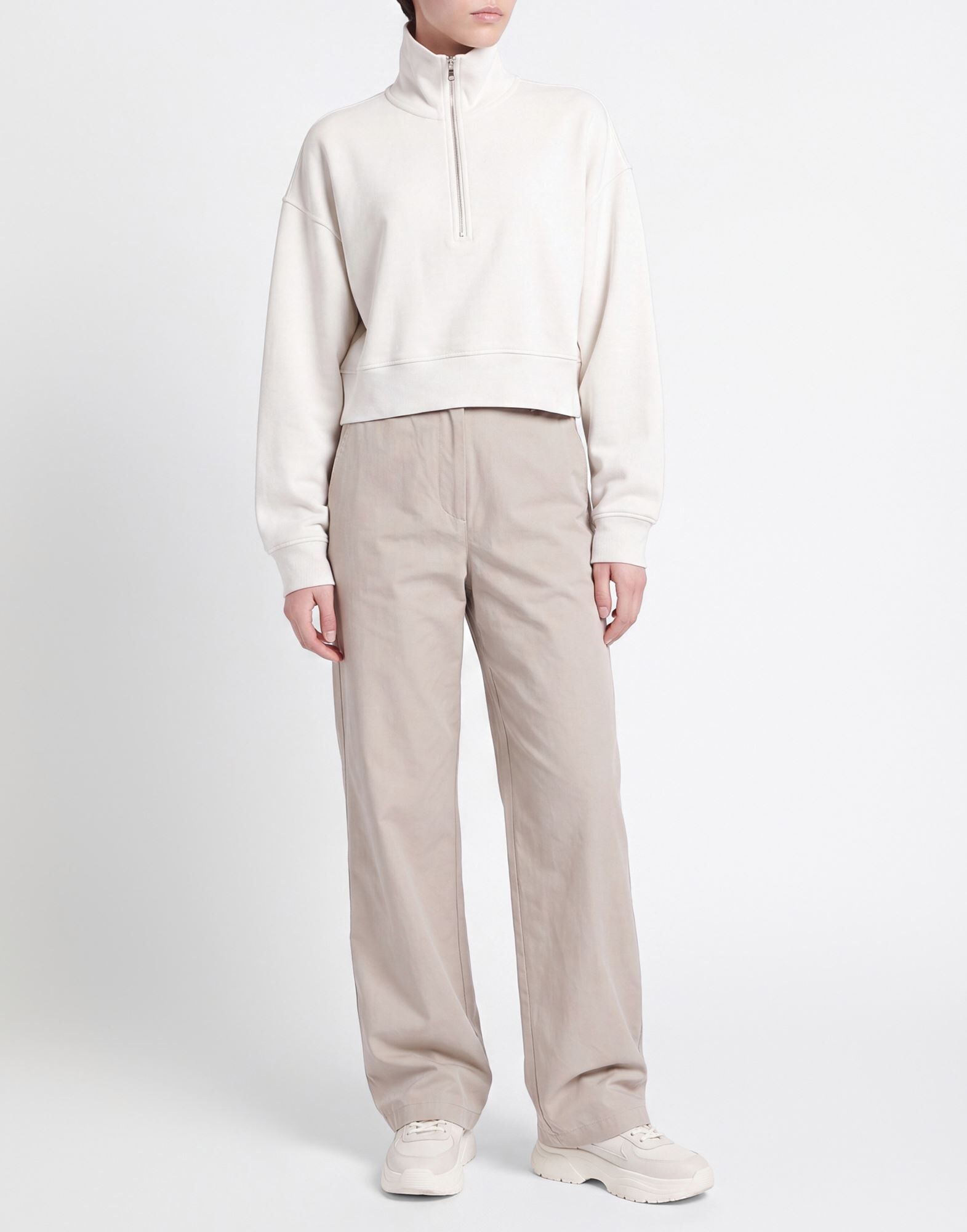 Agolde Sudadera Mujer Hueso M,S Mujer