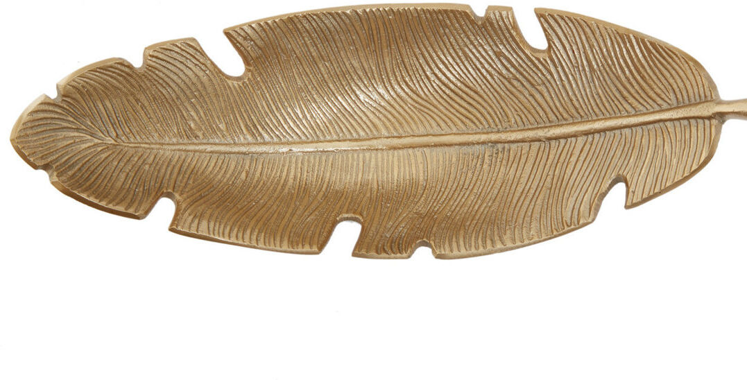 Mercer41 Borrego Aluminum Decorative Plate 1 Gold 1