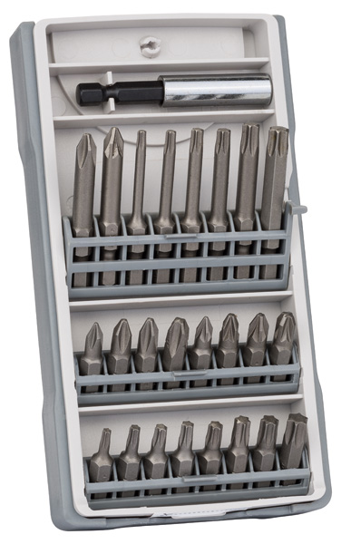 Bosch 25-tlg. Schrauberbit-Set, PH/PZ/T 2607017037