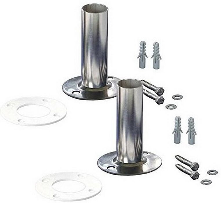 Ancrage droit inox FLEXINOX à sceller pour échelle piscine Ø 43mm
