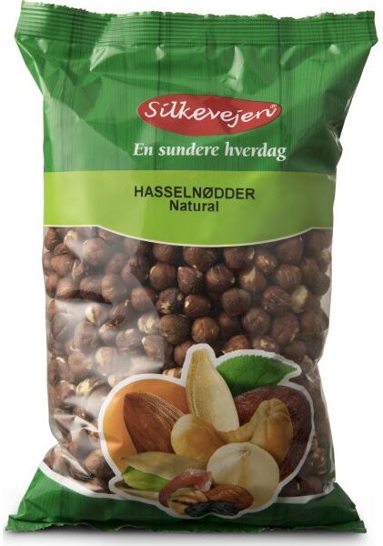 Silkevejen Hasselnødder Natural, 1 Kg