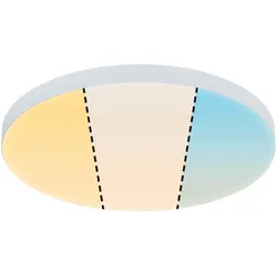 PAULMANN LED-Panel Ø300mm 15,5W 1350lm Velora 798.92 3000-6500K weiß