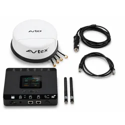 Avtex AMR105X 5G Wi-Fi 6 Dual-SIM-Router mit 5G-Antenne für 12/24 V Antennenfarbe weiß