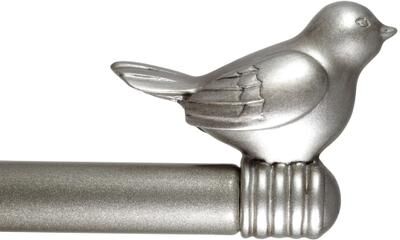 Urbanest Cute Bird Finial Adjustable Decorative Designer Curtain Rod