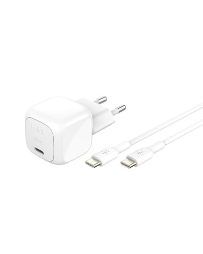 Belkin BoostCharge compacte wandlader 30W met USB-C kabel, wit
