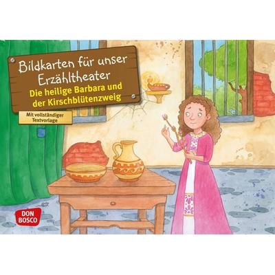 Die heilige Barbara und der Kirschblütenzweig. Kamishibai Bildkartenset., Sonstige von Catharina Fastenmeier, Don Bosco