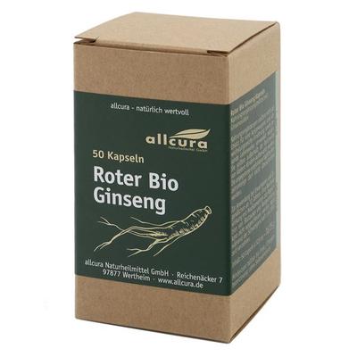 Roter BIO Ginseng Kapseln 50 St