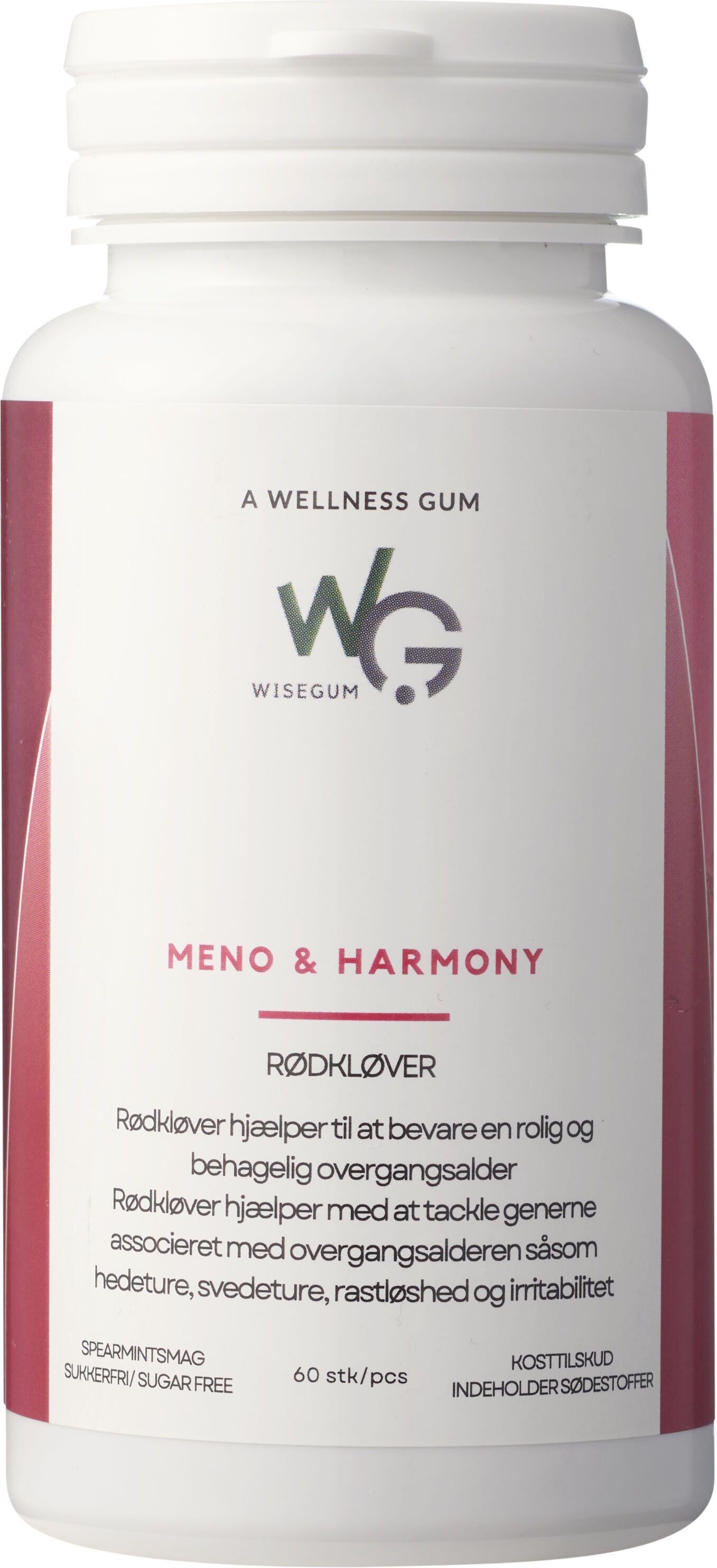 WiseGum MENO & HARMONY Kosttilskud 60 stk